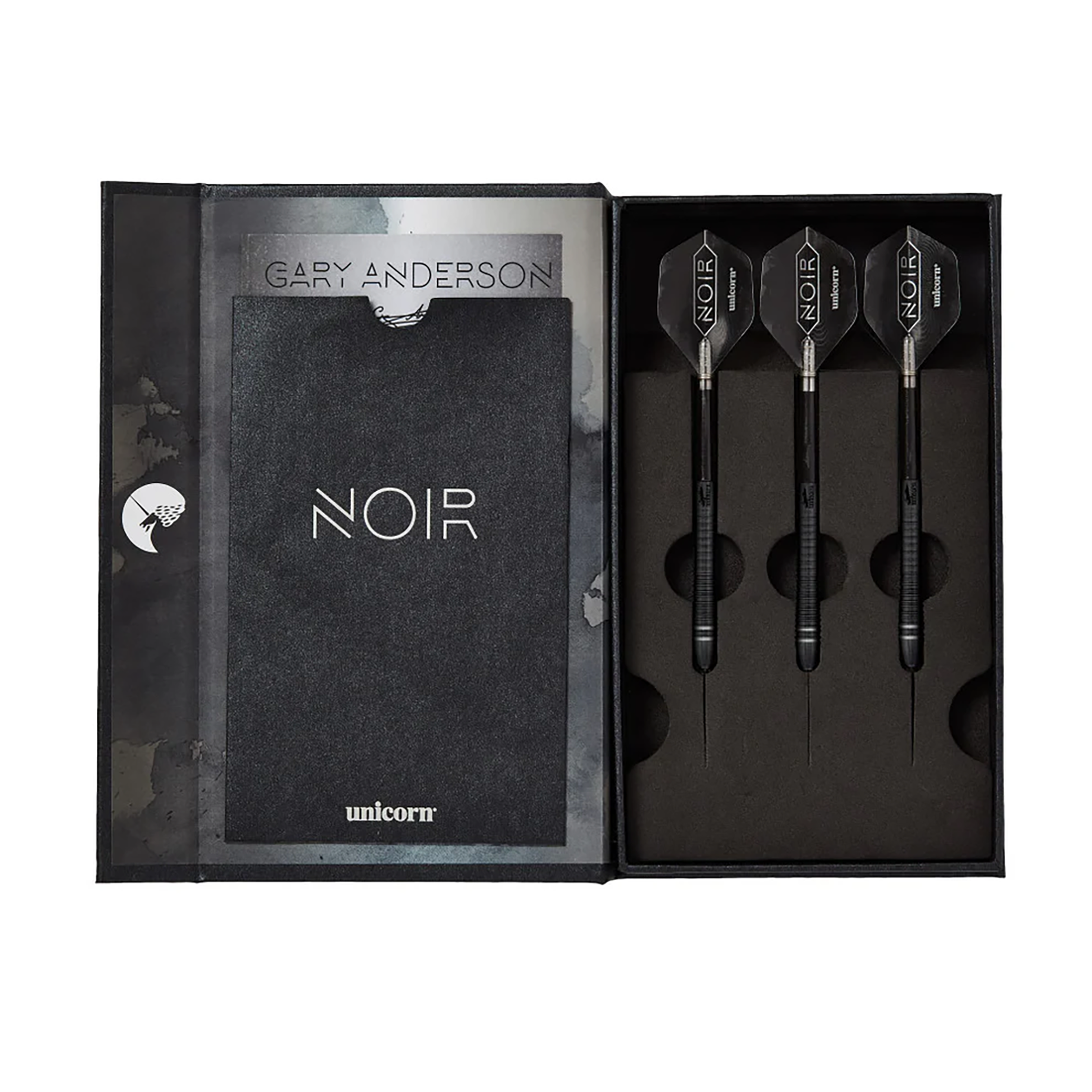 ソフト・スティールセット GARY ANDERSON PHASE6 UNICORN GARY ANDERSON PHASE 6 BLACK STEEL TIP DARTS TUNGSTEN