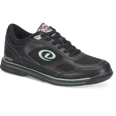 RANDY DEXTER MEN BOWLING SHOES - BLACK CAMO/GREEN