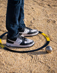 CERCLE DE PÉTANQUE OBUT PLIANT NOIR ET JAUNE