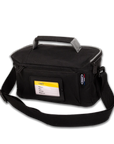 rEPORTER BOCCE CASE OBUT 3 BALLS BLACK AND GREY