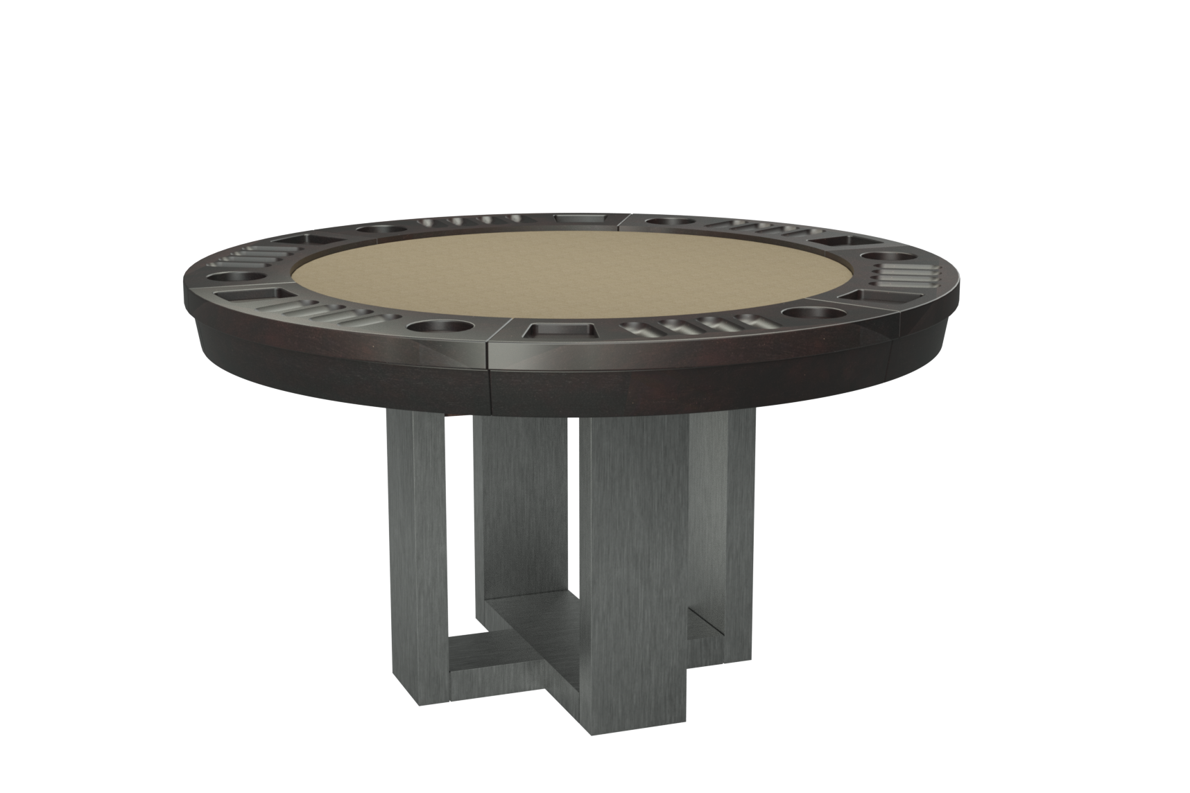 BRIDGE STAINLESS ROUND GAME TABLE – Canada Billard