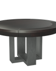 BRIDGE STAINLESS ROUND GAME TABLE