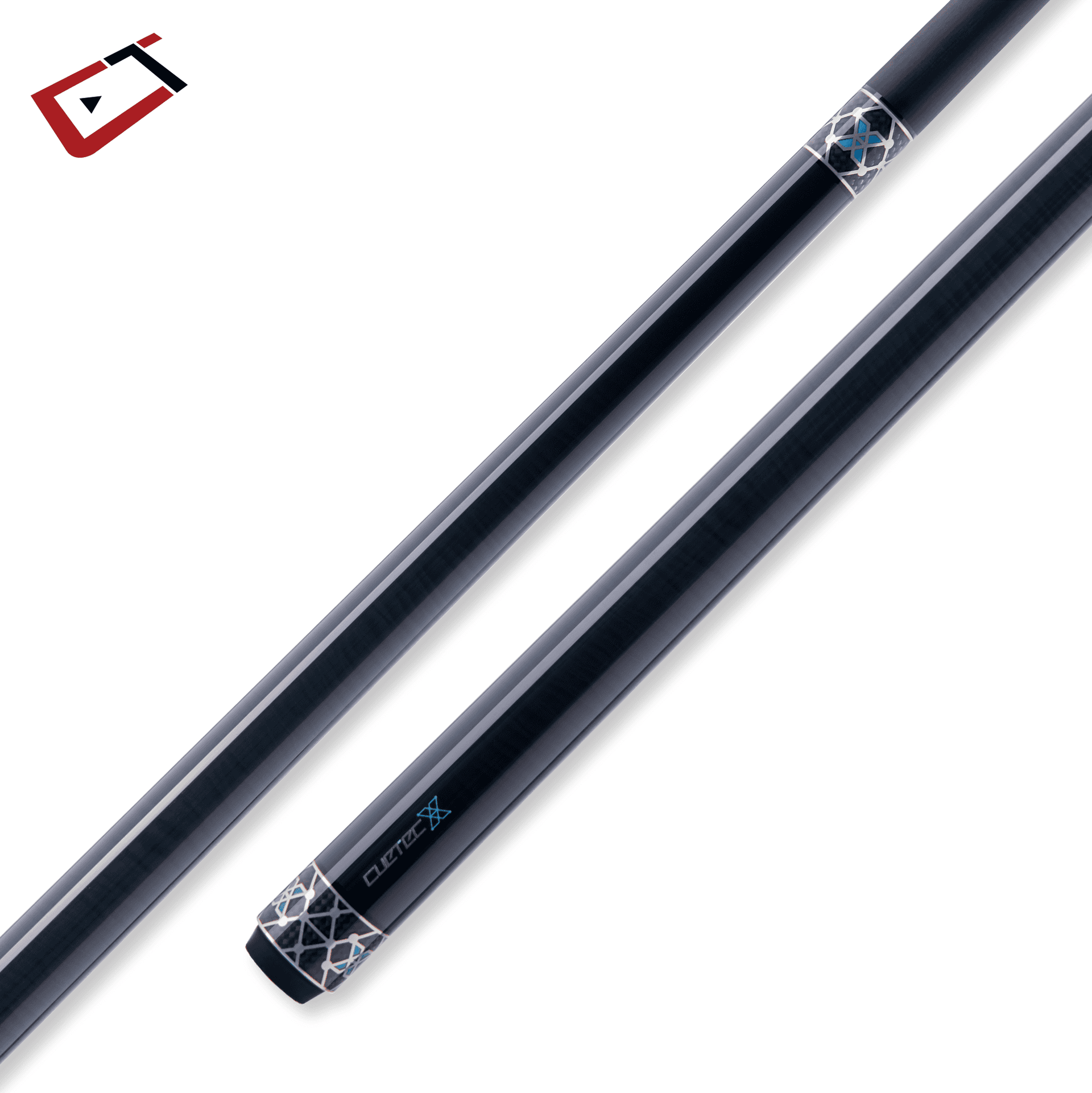 CUETEC CYNERGY POOL CUE X LAGOON NAVY AND SILVER 12.5MM 19OZ CUETEC CYNERGY POOL CUE X LAGOON NAVY AND SILVER 12.5MM 19OZ