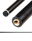 KATANA DRAGON POOL CUE CARBON FIBER SHAFT UNI-LOC BLACK IRISH LINEN WRAP SUNBURST - 12.4MM 19OZ