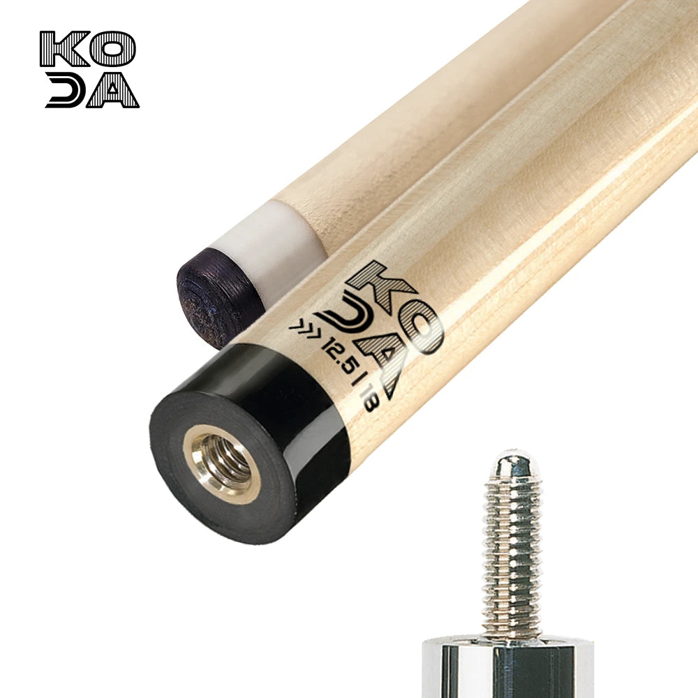 KODA SPORTS KD55BN POOL CUE - BROWN 12.5MM 19OZ