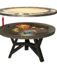 LA FORGE ROUND GAME TABLE