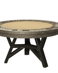 LA FORGE ROUND GAME TABLE