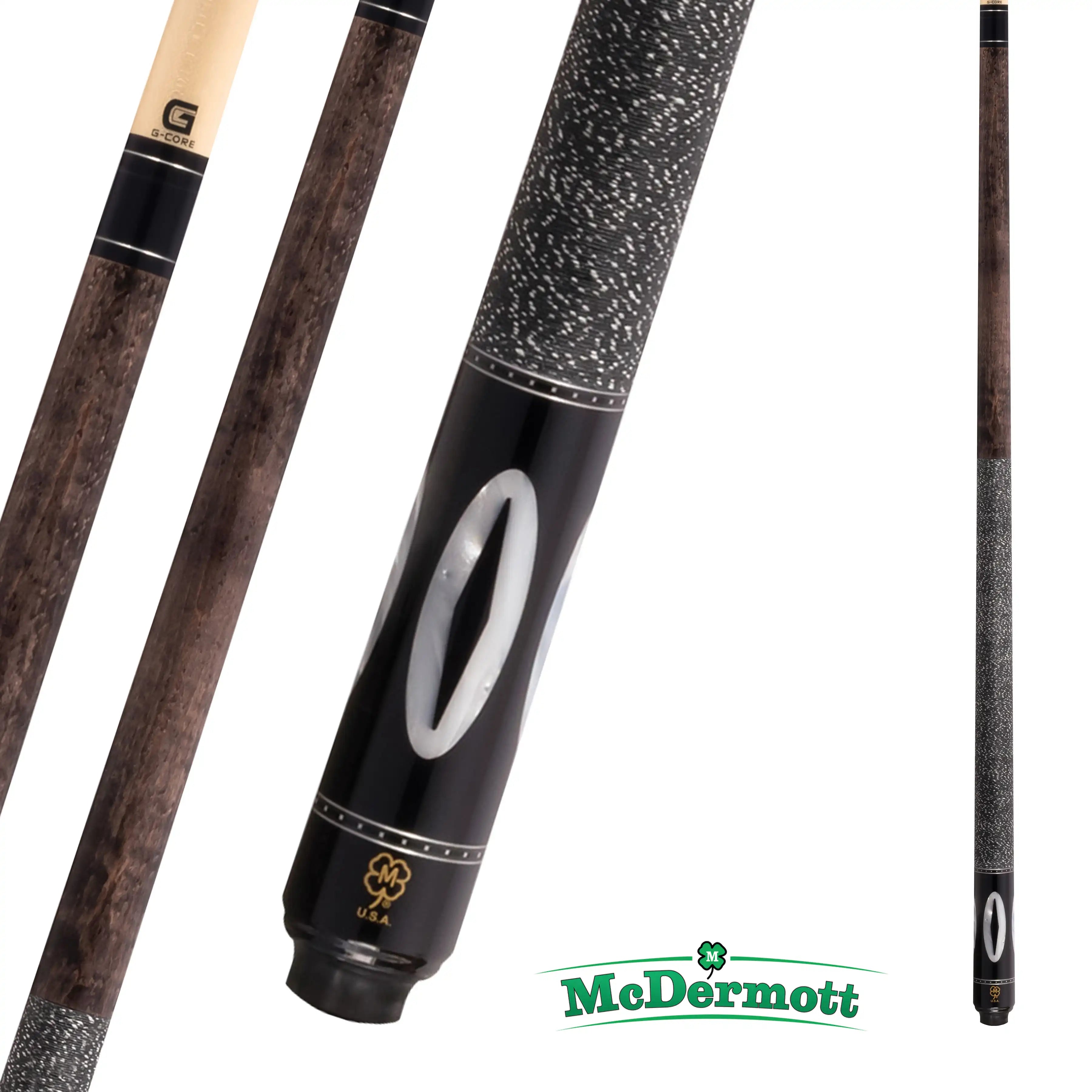 McDermott G325 C Wrapless Pool Cue W/ G-Core 12.5mm Shaft – April COTM, FREE Hard Case
