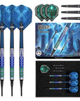 SHOT CELT MERLIN SOFT TIP DART SET - 95% TUNGSTEN BARRELS