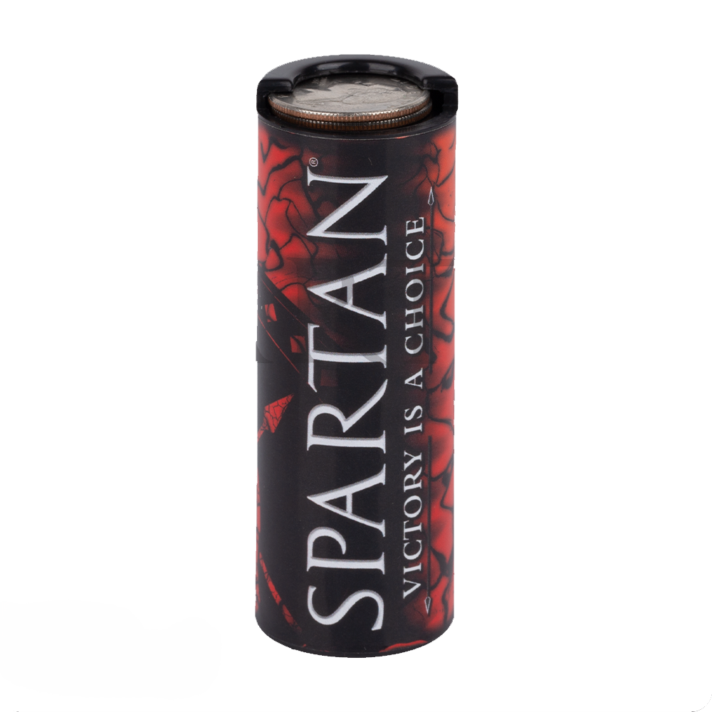 SPARTAN NICHSPR PLASTIC COIN HOLDER MADE FOR QUARTERS