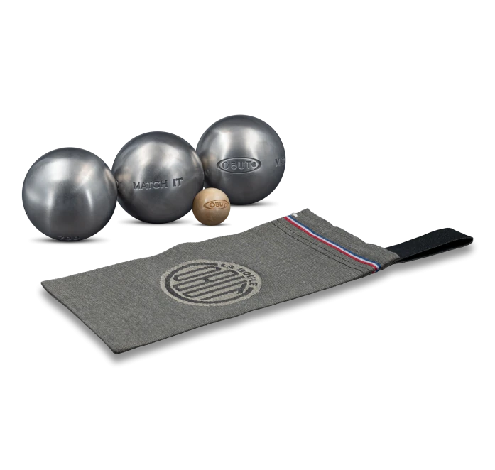 SET OF 3 BALLS BOCCE OBUT MATCH IT D:71MM W:700GR S:0