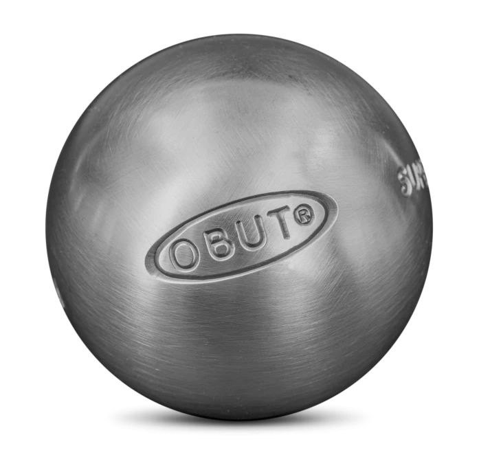 ENSEMBLE DE 3 BOULES PÉTANQUE OBUT SUPERINOX D:72MM P:690GR S:0