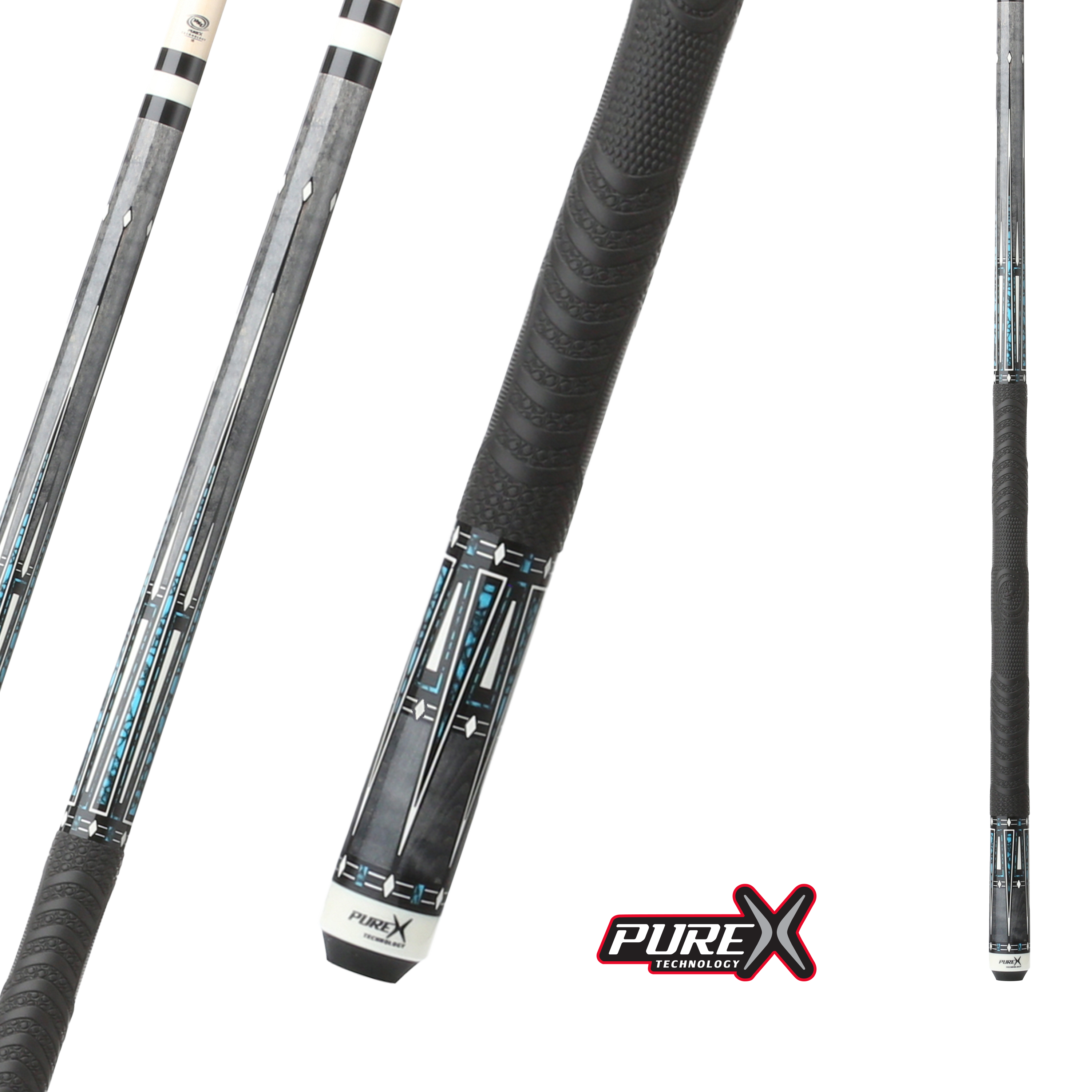 pool-cue-pure-x-grey-stained- pool-cue-pure-x-grey-stained-