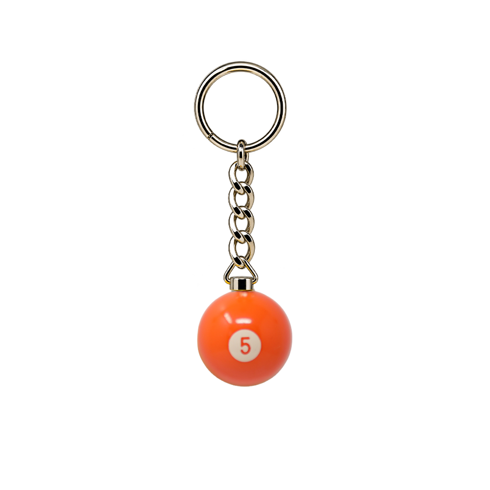 ARAMITH 1" NUMBERED BILLIARD BALL KEYCHAIN - LIMITED EDITION