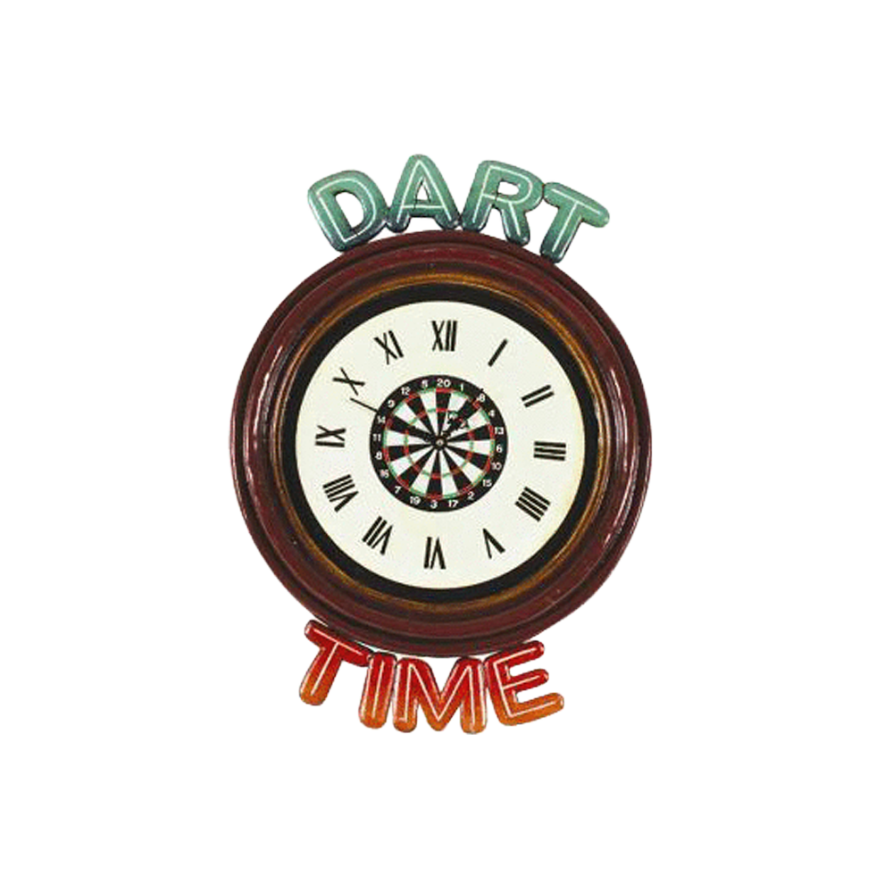 "DART TIME" CLOCK - LIMITED EDITION
