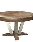 RIVER STAINLESS ROUND GAME TABLE