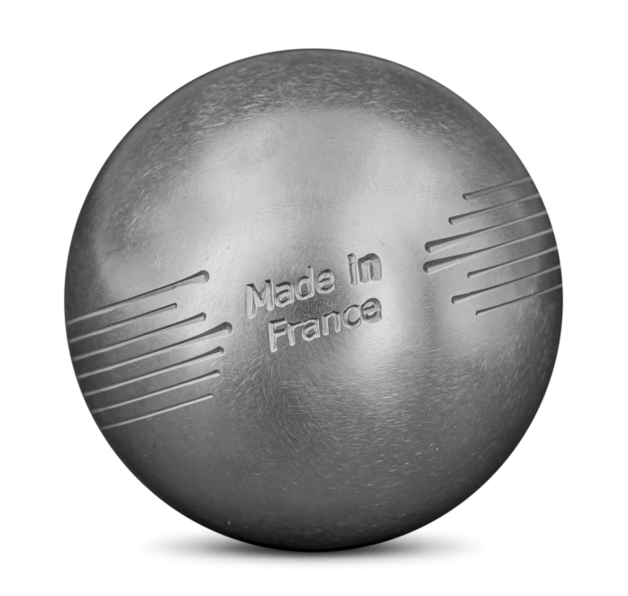 OBUT SET OF THREE PÉTANQUE BOULES LOISIR SIDE INOX