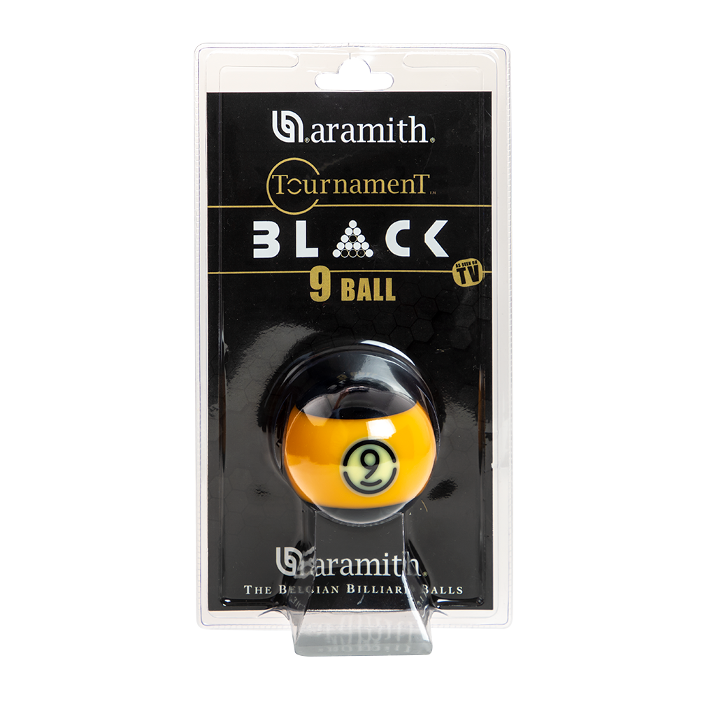 #09 BALL DURAMITH 2 1/4 INCHES 57.2MM TV BLACK BLISTER PACK