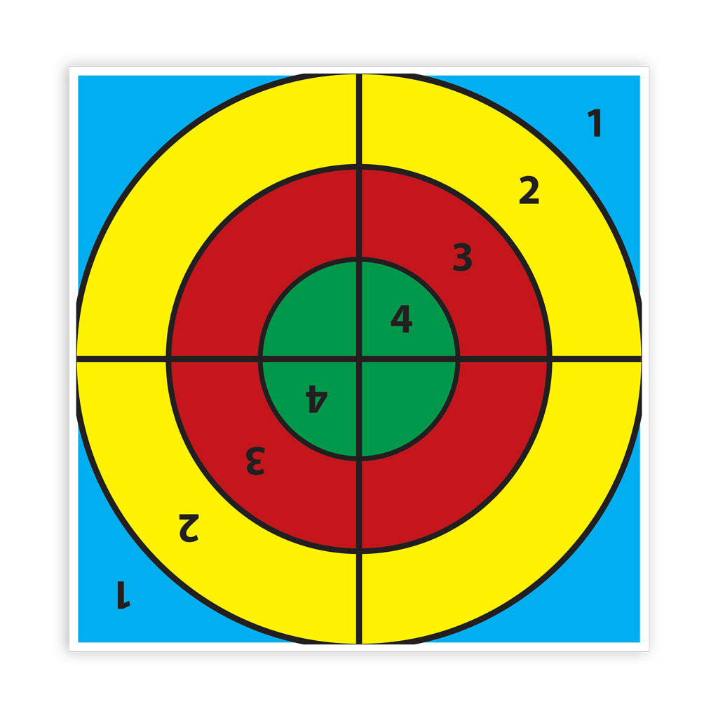 COMPLETE TARGET FOR POSITIONING THE WIHITE BALL