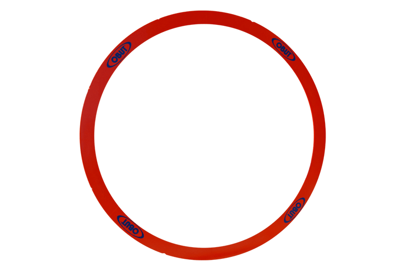 20 RED RIGID CIRCLES OBUT