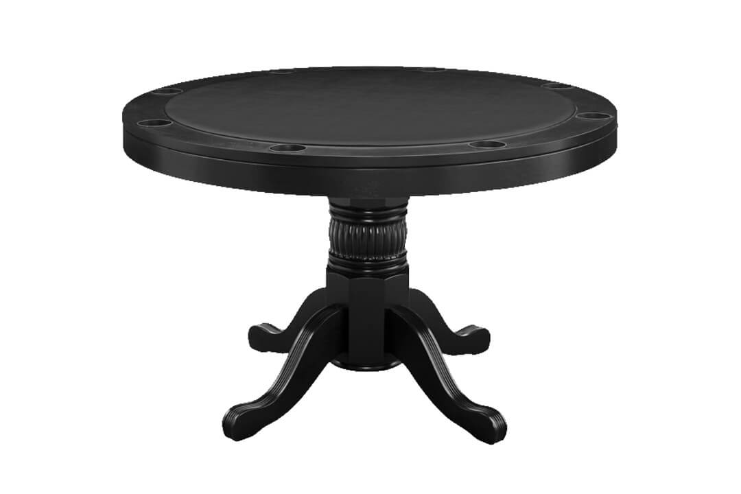 48&quot; 2 IN 1 GAME TABLE - BLACK