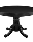 48" 2 IN 1 GAME TABLE - BLACK