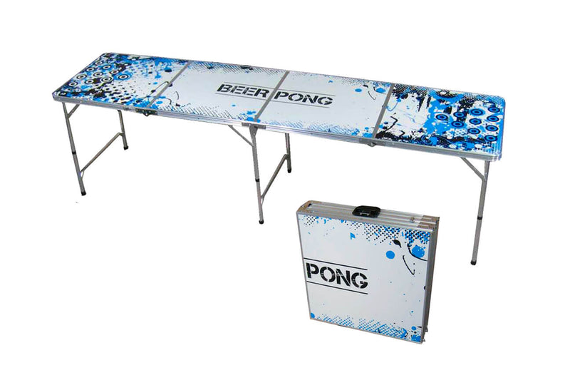 8' JETT BEER PONG TABLE PORTABLE WITH CASE