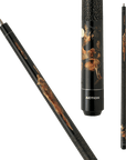 ACTION ADVENTURE ADV85 WOLF POOL CUE BLACK WITH WRAP 13MM 19OZ