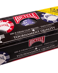 BICYCLE TOURNAMENT QUALITY POKER CHIPS 100