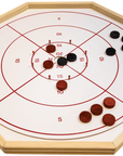 CROKINOLE GAME AND CHECKERBOARD 2 IN 1