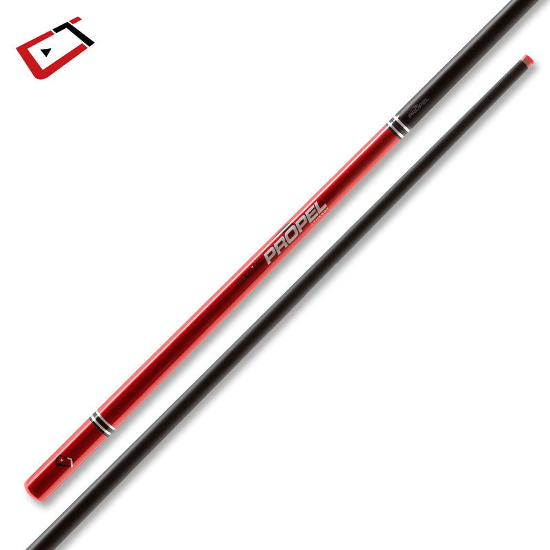 CUETEC CYNERGY PROPEL JUMP CUE - RUBY RED
