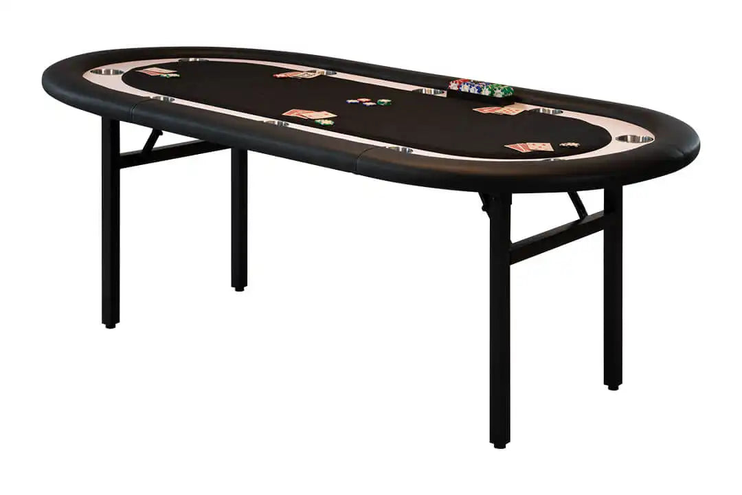 FOLDABLE POKER TABLE MASTER SPEED WITH POKER ACCESSORIES