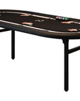 FOLDABLE POKER TABLE MASTER SPEED WITH POKER ACCESSORIES