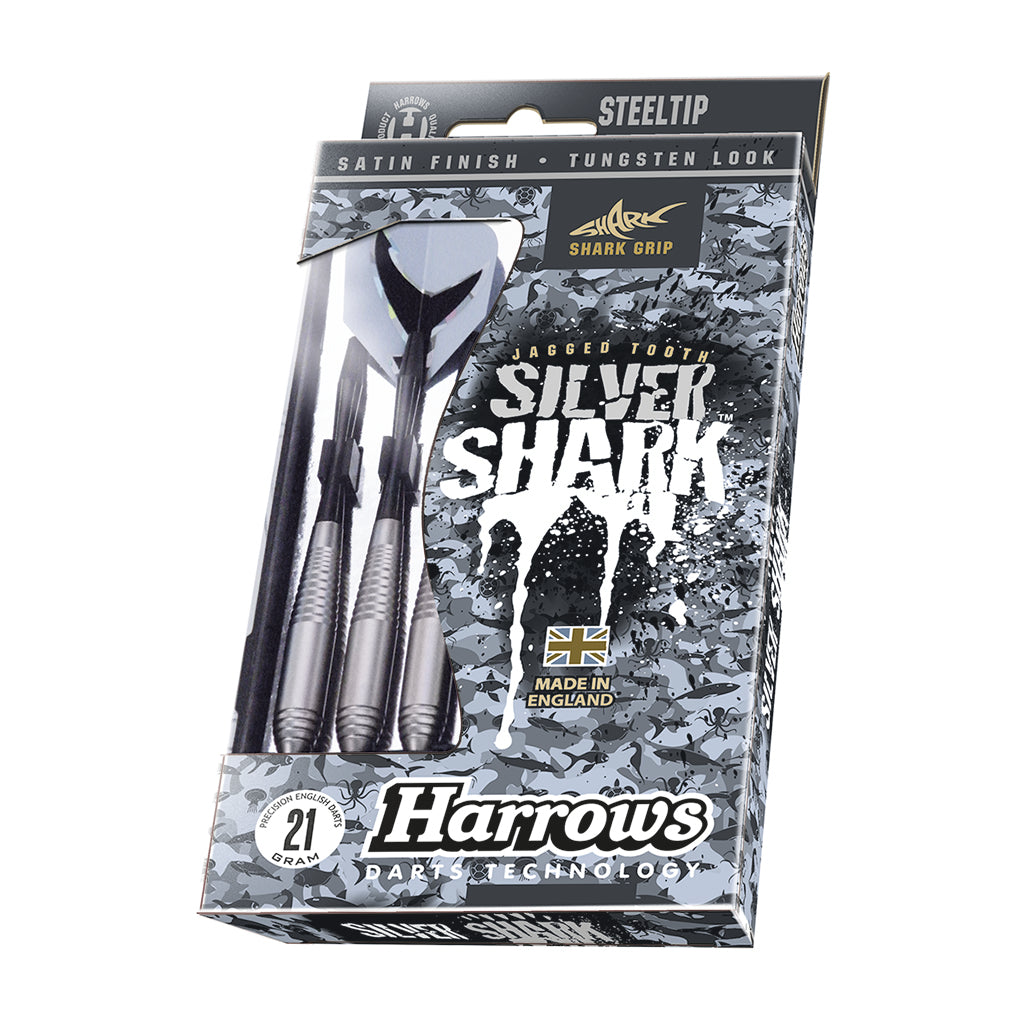 HARROWS SILVER SHARK STEEL TIP