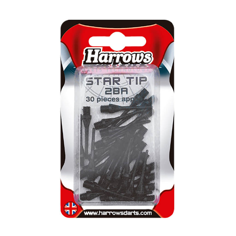 HARROWS SPARE 2BA SOFT TIP - BLACK