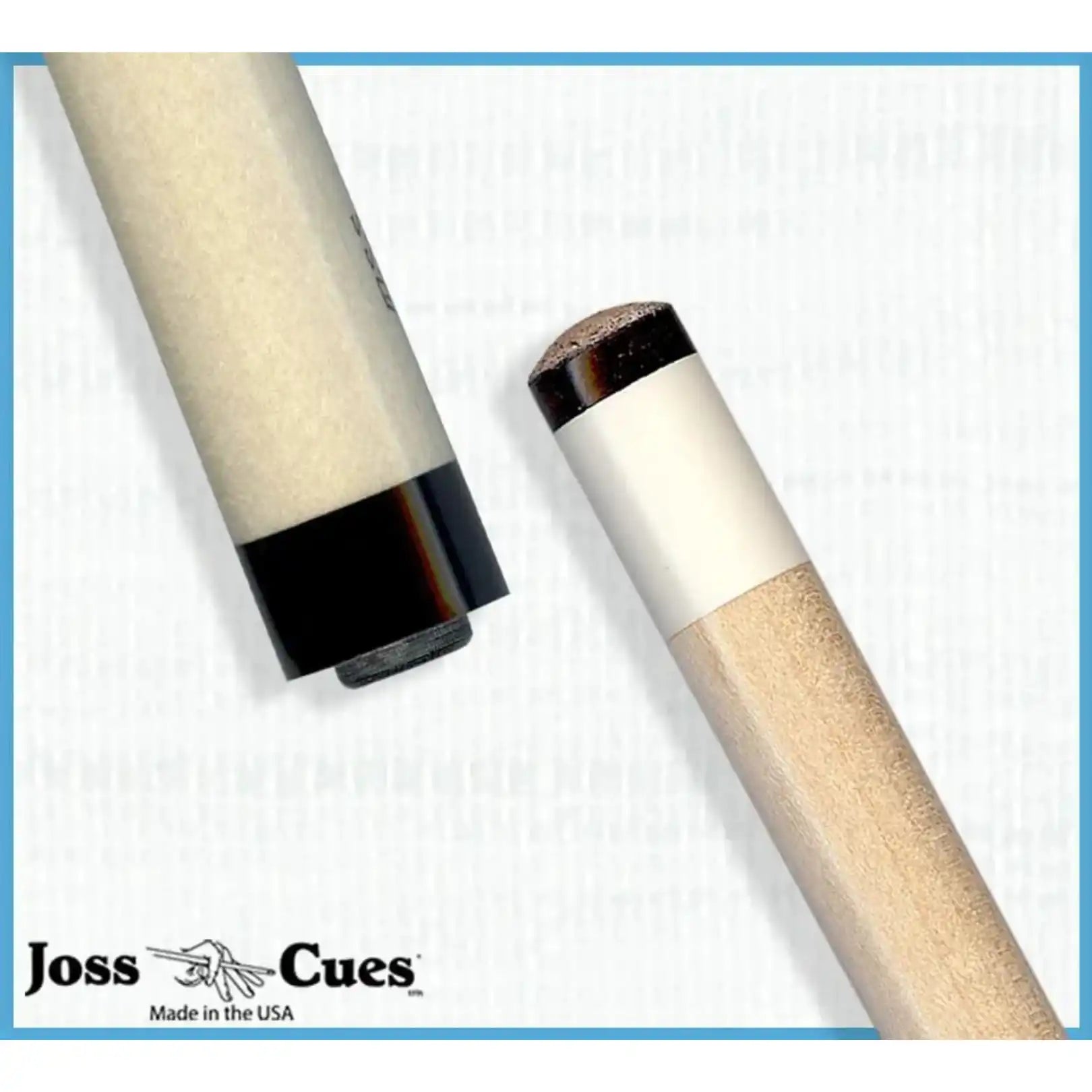 Joss Cues® Authentic Traditional Shaft Black ring