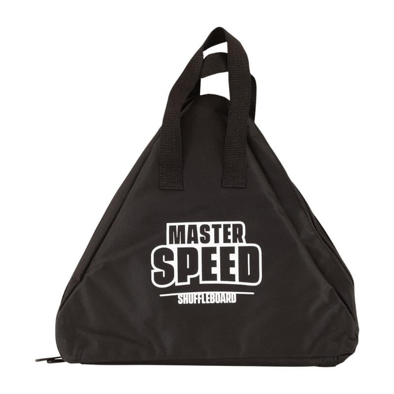MASTER SPEED BOWLING PIN SET &amp; TRIANGLE WITH CARRY BAG