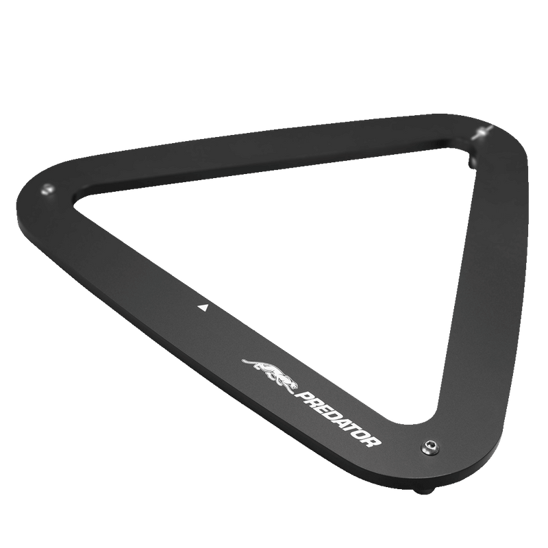 PLASTIC TRIANGLE BLACK PREDATOR 2 1/4