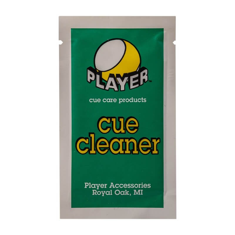 PLAYER CUE CLEANER (TOWELETTE)