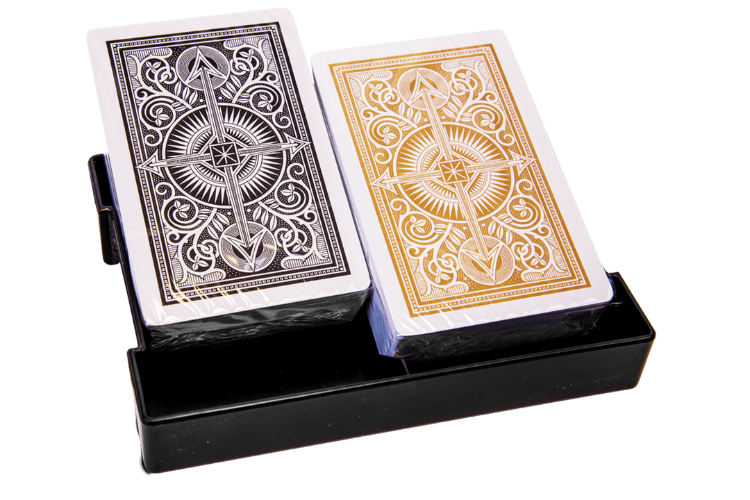 PLAYING CARDS / SET OF 2 - 100% PLASTIC
