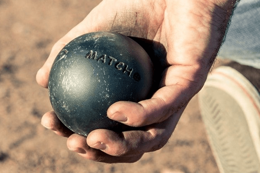 Obut MATCH strie 0, 3 boules de petanque de compétition demi