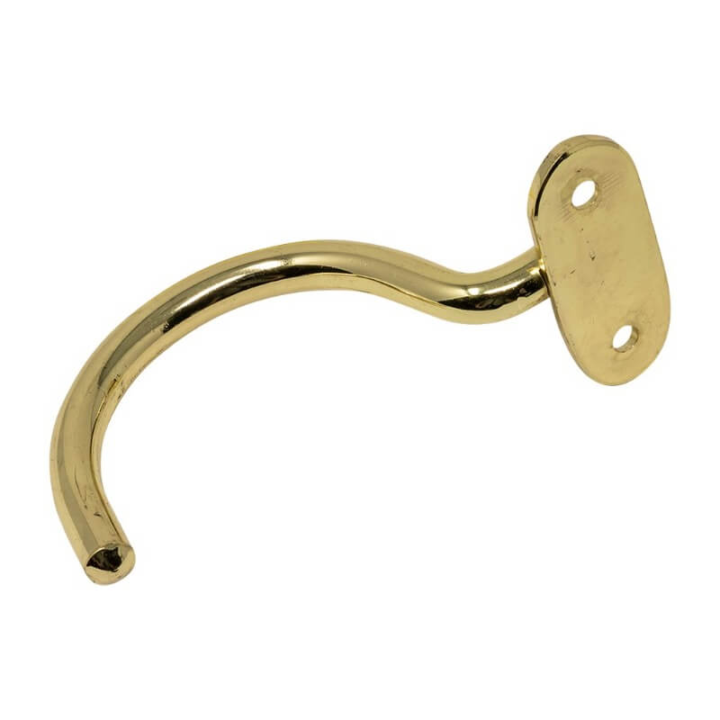 SHORT BRASS HOOK FOR TRIANGLE
